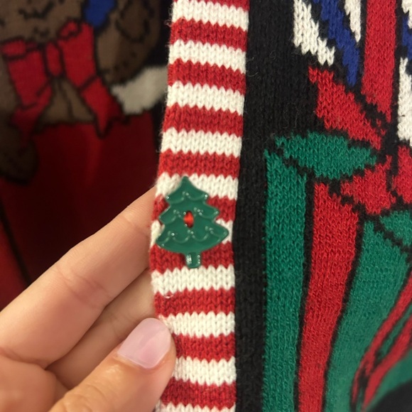 Ugly Christmas sweater cardigan - Picture 4 of 7